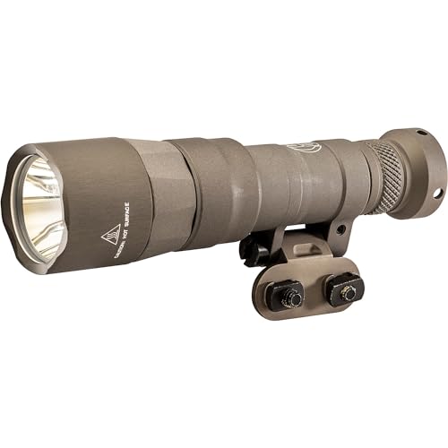 Image of SureFire Weaponlight LED - M340DFT-TN-PRO Up to 650 Lumens & 95,000 Candela | M340DFT-TN-PRO Mini Scout Light Pro Dual Fuel Turbo Beam LED w / Click Tailcap Switch - Mil-Spec Hard Anodized IPX7 - Tan