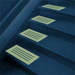 Trademark Home 4-Piece Glow in the Dark Non-Slip Mat by Trademark GLB