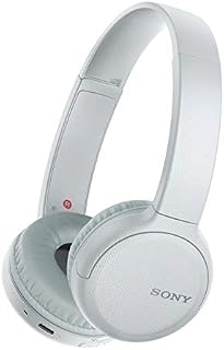 Sony WH-CH510 Wireless Bluetooth Headphones with Mic, 35 Hours Battery Life , Quick Charge, On-ear Style, Hands-Free Call, Voice Assistant - White