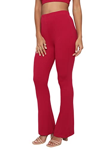 Image of Shasmi Women's Yoga Dress Pants Stretchy Work Slacks Business Casual Office Straight Leg /Boot-Cut Elastic Waist Regular Fit Trouser Pant (Pant 57)