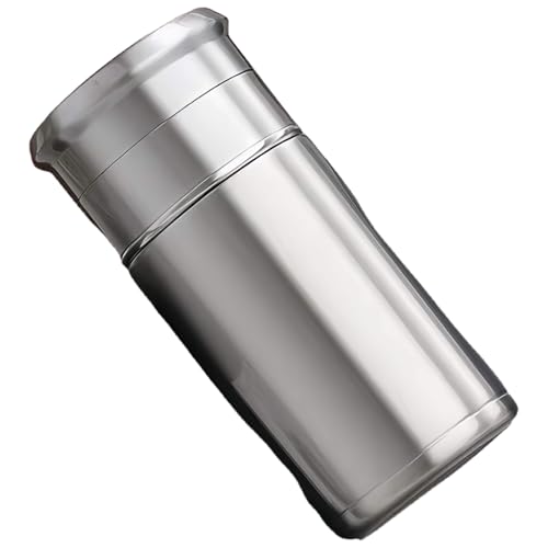 Gamire 魔法瓶 水筒 保温カップ ティーカップ お茶と水の分離 316ステンレス鋼 保温保冷 300ml 400ml 500ml 軽量 ミニ 丸い角 持ち運びに便利な 頑丈 コーヒー 飲み物 おしゃれ 掃除が簡単 コンパクトアウトドアキャンプ用 通学