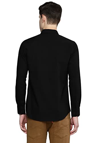 Image of Allen Cooper Solid Shirts for Men - 100% Cotton Comfort Fit Casual and Formal Shirt - Breathable, Soft, Classic Style (Multiple Colors)