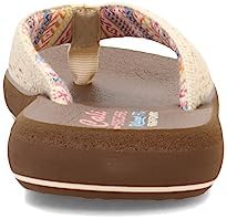 Skechers Cali Women's Asana Flip Flop,Natural,7 M US | Image 4