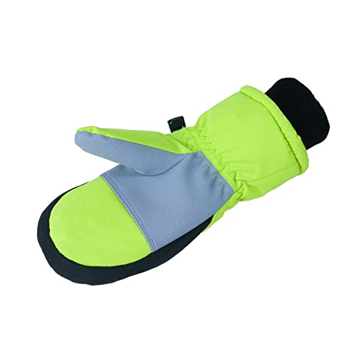 Luvas de esqui impermeáveis Snowboard quentes luvas de inverno respirável luvas infantis luvas de te