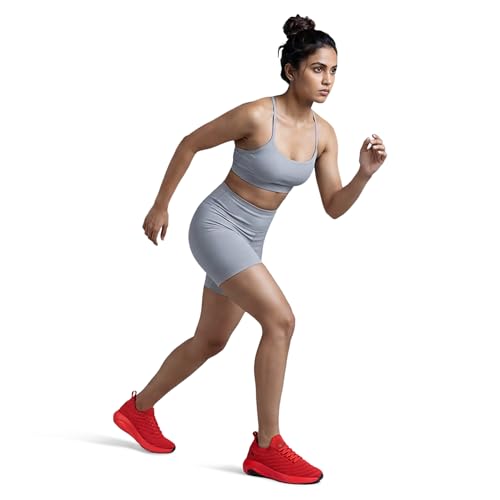 Image of Neeman's Begin Walk Glide Women's Walking Sneakers with CushyWalk Cushioning | Stretch Knit Breathable Upper, CloudSurge Foam Insole, Anti-Skid EVA Rubber Sole, Lace-Up Comfort Shoes
