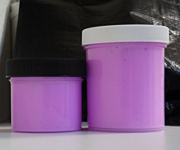 6 Color Daytime Visible Glow In The Dark Paint Uv Reactive, Luminous, Glowing Fluorescent 1/2Oz With Free Uv Keyring #TOP1