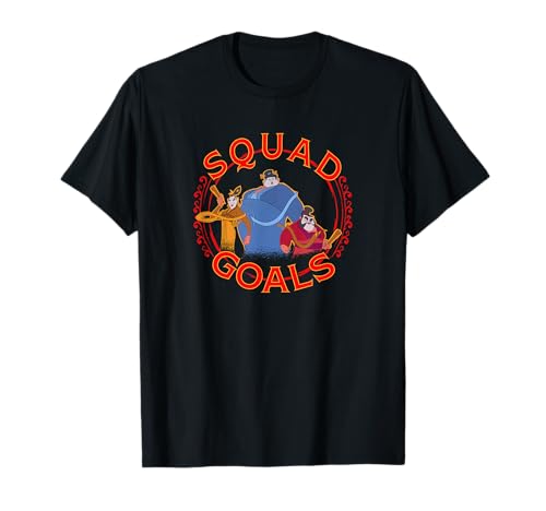 T-shirt Mulan Disney Squad Goals en coton col rond pour femme