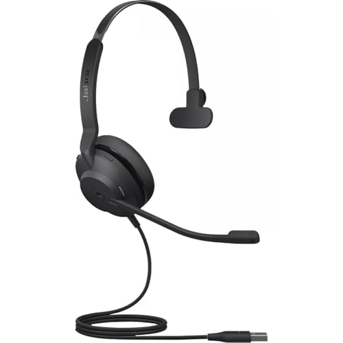 Casque mono Jabra Evolve2 30 avec câble USB-A et micro antibruit