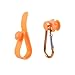 Vagocom Hook with Keychain Clip Accessories for Bogg Bag and Simply Southern Totes,Insert Storage Accessories for Rubber Beach Tote Bag(Orange+Gold)
