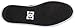 DC mens Manual Skate Shoe, Black/White, 9 US