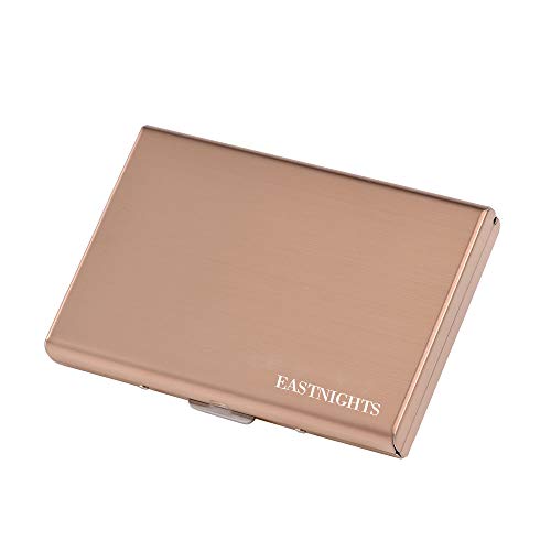 EASTNIGHTS RFID Credit Card Holder Metal Wallet Slim Credit Card Case Protector Business Card Holder for Men or Women