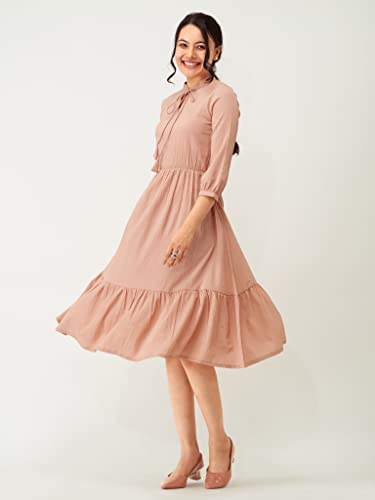 Image of AASK Women Fit and Flare Dress
