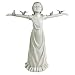Design Toscano EU340125 Basking in God's Glory Little Girl Outdoor Garden Statue, Large, 29 Inch, Two Tone Stone