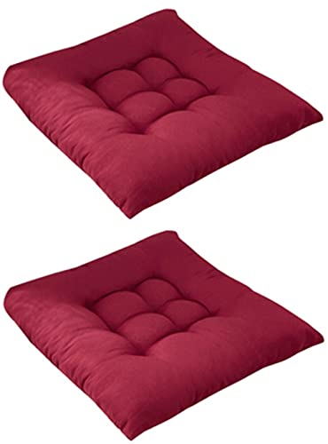 2 Pack Chair Pads Seat Cushion With Ties,Outdoor Indoor Soft Thicken Comfy Seat Pads Cushion Pillow,Dining Room Kitchen Chair Cushions For Home Office Car Patio Furniture Garden Decoration (D5/2Pc) #TOP27
