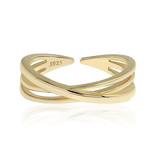Bague en argent ajustable pour femme qui s'adapte à tous vos doigts