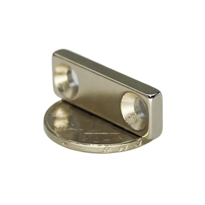 10/30/50pcs 30x10x3-4mm Quadrate DIY Small 30 * 10 * 3-4mm NdFeB Sheet Hole 4mm Block Magnet(20pcs)