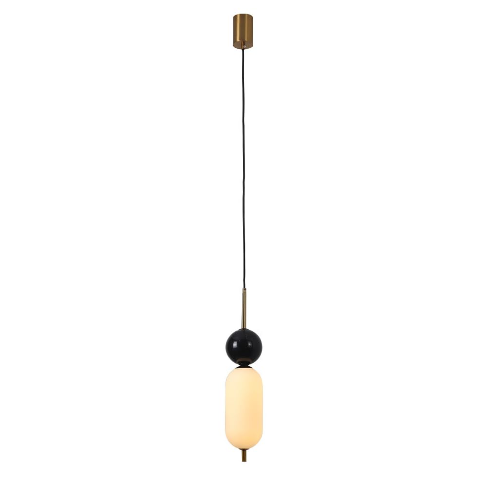RSZCSMO Postmodern Simple LED Bedroom Bedside Chandelier Nordic Luxury Living Room Dining Room Marble Chandelier is Suitable for Bar Cafe Hotel,Lighting Fixture