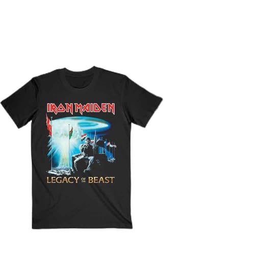 Image of Iron Maiden Two Minutes to Midnight Official Tee T-Shirt Mens Unisex (Large) Black