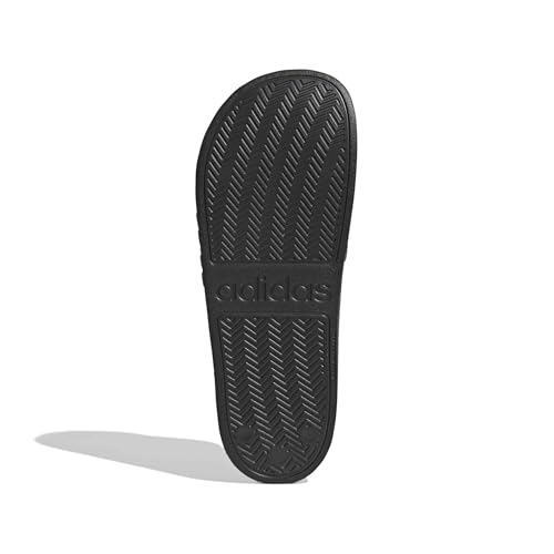 adidas adidas Unisex-Adult Adilette Shower Sportswear, Charcoal/Putty Grey/Carbon, 18
