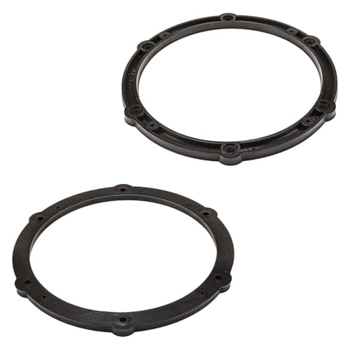 tomzz Audio 2808-013 Anneaux de Haut-parleurs Adaptateur Compatible avec Citroen C1 C4 Jumpy Peugeot 107 208 308 Toyota Aygo ProAce Opel Vivaro 165mm