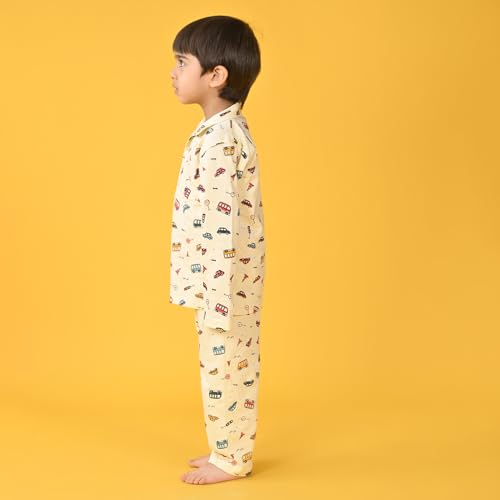 Image of Jam & Sugar Boys Cotton Printed Night Suit Set