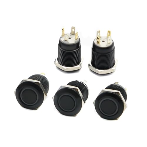 Interrupteur momentané 12mm pour customisation auto et domotique intérieure