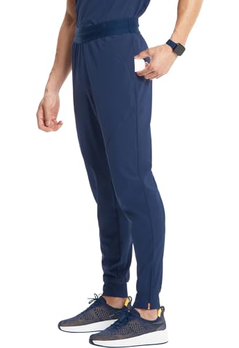 Pantalon médical cordon de serrage Infinity GNR8 IN204A bleu marine