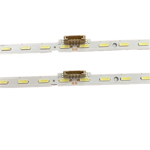 MZTZHVNVGK Bande de rétro-éclairage LED for Samsung, compatible avec Samsung UN65NU7050F UE65RU7105K UE65RU7179U UE65RU7105 UE65RU7090U UE65RU7090 UE65RU7100 UE65RU7025(Kit 2pcs For 1 TV)