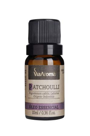 ÓLEO ESSENCIAL PATCHOULLI - 10ML - VIA AROMA