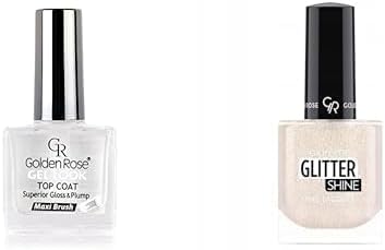 Golden Rose Gel Look Top Coat & Oje Seti