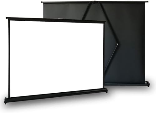 Écran de projection rétractable portable petit écran de table vidéoprojecteur - 2