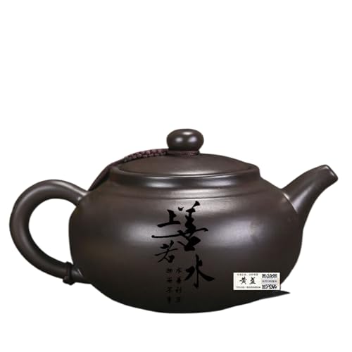 Juego de té chino Kungfu con tetera de arcilla morada y hervidor cerámico