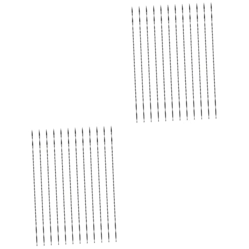 OSALADI 24pcs Mini U-Shaped Scroll Saw Blades High Hardness Easy to Install Hand Tools for Crafts and Model Making