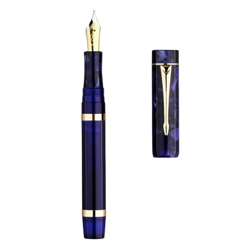 Stylo-plume violet PURYN plume fine 0,5 mm pour éviter les ratures