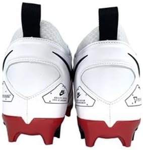 Nike Alpha Menace 3 Pro Mid Men's Football Cleats White Red Black CT6649-103 Size 13.5 Medium US - Image 5