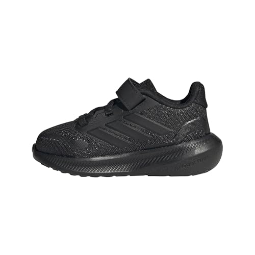 Image of adidas Baby Marvel Run Falcon 5 Elastic Lace & Strap Shoe
