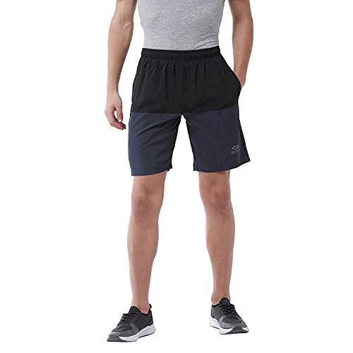 Image of Masch Sports Men's Dri-Fit, Moisture Wicking, Lightweight, Regular Fit, Soft Polyester Blend Fabric, Color Block, Sports Wear, Active Wear, Gym, Running & Training Shorts