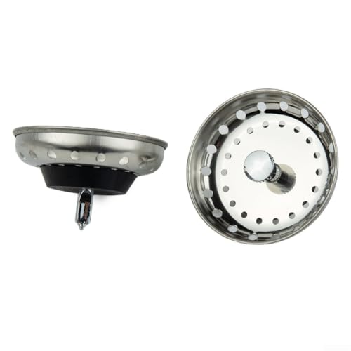 Colador para Fregadero de Cocina de Acero Inoxidable 2 unidades miniatura 6