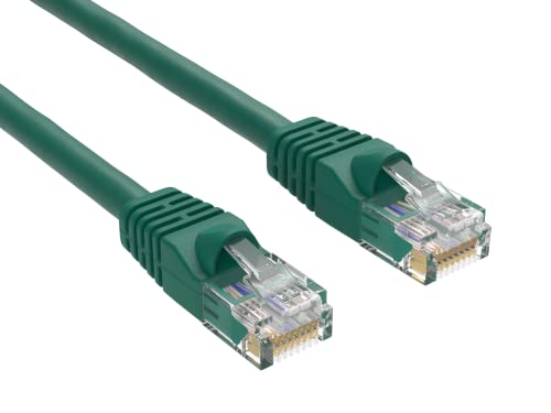 Cable Leader Cat 6 UTP Patch Cord 50 ft Verde miniatura 1