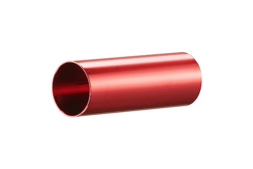 Lancer Tactical Airsoft Gen 2 CNC Stainless Steel Cylinder (Color: Red)