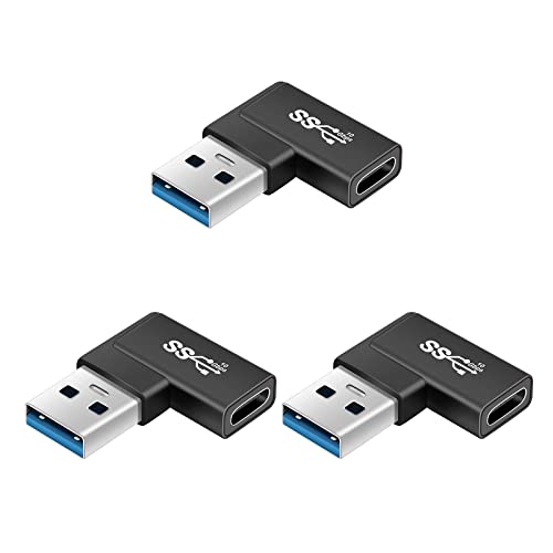USB Type C(���X) to USB 3.0(�I�X) �ϊ��A�_�v�^ L�^ (3�Z�b�g) Suptopwxm USB3.1 10Gbps �����f�[�^�`�� Xperia/iphone/iPad/MacBook/Surface �ϊ��A�_�v�^ �}���[�d ��