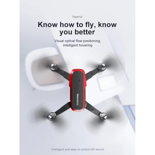 Image of DYOMNIZY S8000 Pro Drone with 4K Dual Camera | Foldable RC Drone with WiFi FPV, Altitude Hold, Headless Mode, Visual Positioning & Auto Return