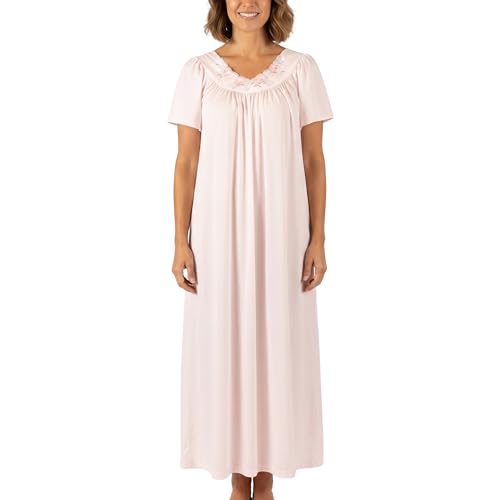 Image of Shadowline Women's Petals 53 Inch Short Flutter Sleeve Long Gown