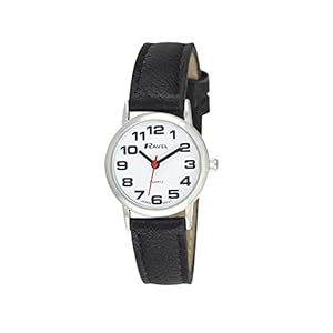 Ravel Unisex Easy Read Watch with B...