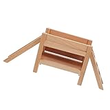 Holzpuzzle-modell: das ornament ist ein dekorationszubehör für den schreibtisch. sie können es selbst verwenden oder ihren freunden präsentieren.