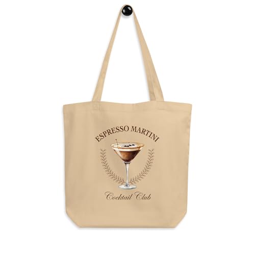 Winnie Rose Apparel Espresso Martini Cocktail Club Eco Tote Bag