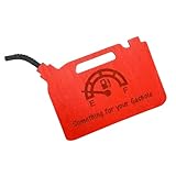 PANGBOER Bucolic - Adorno de madera reutilizable para decoración de árbol de vacaciones, decoración de fiesta e ideas de regalo pensadas para chimeneas y repisas colgantes