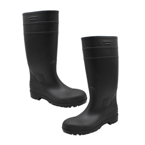 Bottes de pluie agricole et de sécurité à semelle profonde