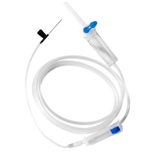 IV Extension Set I.V Tubing Tomes With 22G*0.7 70-Inch Sterile Individual Packaging Suitable For Laboratory And Veterinary Use For Safe And Accurate Delivery Of Fluids (15