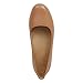 Naturalizer Womens Maxwell Round Toe Comfortable Classic Slip On Ballet Flats ,Café Brown Leather,9 Wide